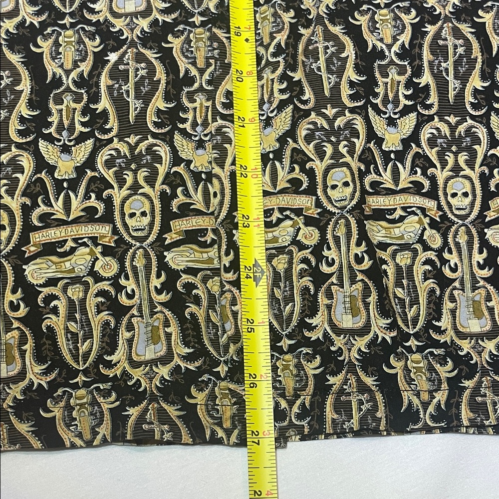 Harley-Davidson Black and Gold Casual Shirt - Picture 9 of 13